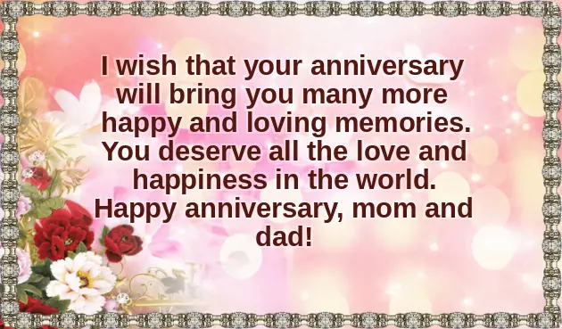 32 Wedding Anniversary Wishes For Parents