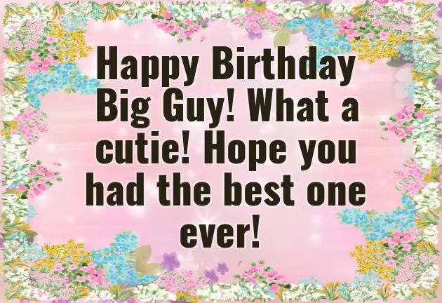 Happy Birthday Gavin