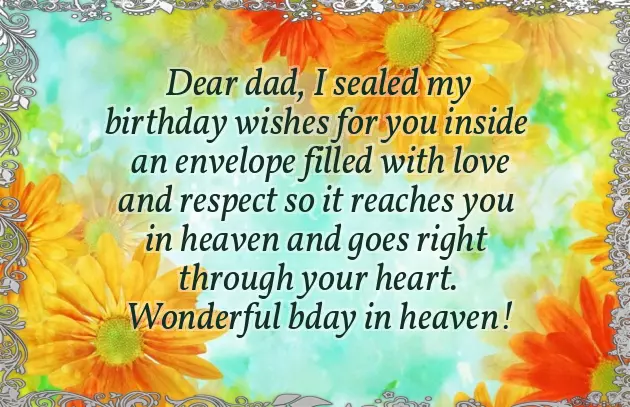 Birthday Wishes For Deceased Father From Daughter Birthday Wishes For Deceased Father From Daughter