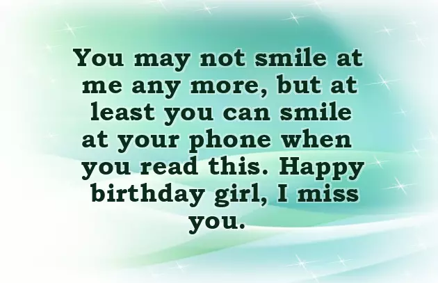 Wishing Happy Birthday To Ex Girlfriend Wishing Happy Birthday To Ex Girlfriend