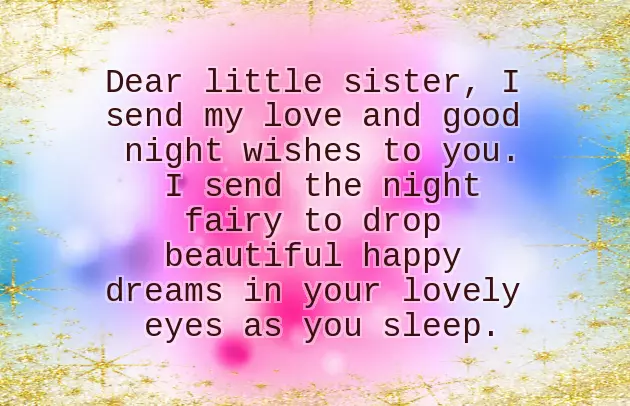 Good Night My Beautiful Sister Good Night My Beautiful Sister
