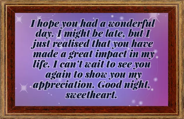 Good Night Msg To My Love Good Night Msg To My Love