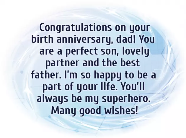 A Birthday Wish For Father