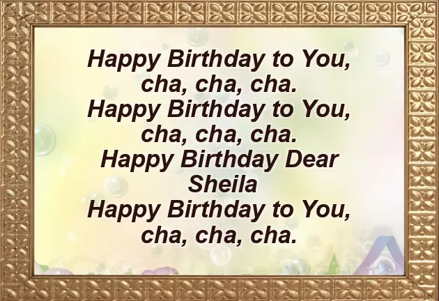 Happy Birthday Sheila Funny Happy Birthday Sheila Funny