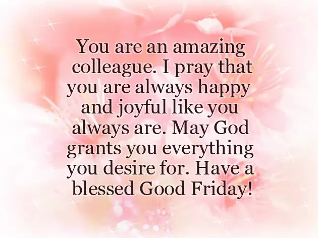 Easter Good Friday Message Easter Good Friday Message