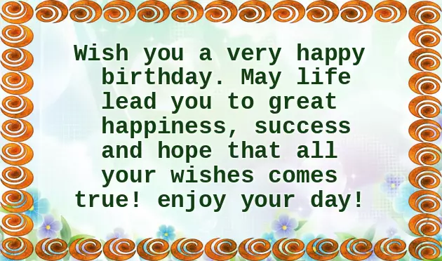 Wish You Many Many Happy Wish You Many Many Happy