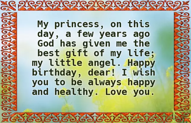 Happy 7Th Birthday Daughter