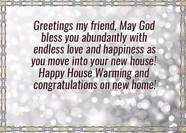 Congratulations On Your New Home Sayings