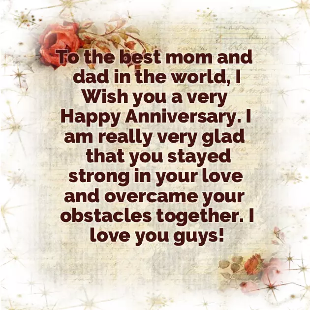 Happy Anniversary To My Mother And Father In Law