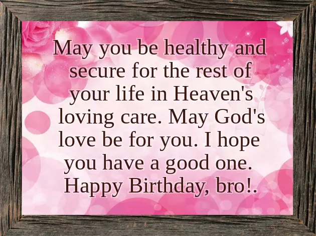 Big Bro Birthday Wishes