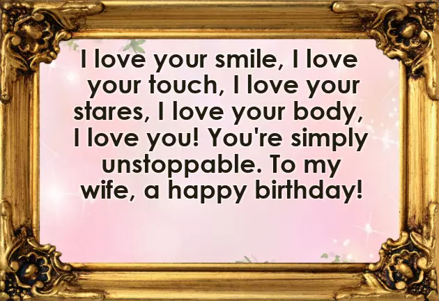 Birthday Thought For Wife