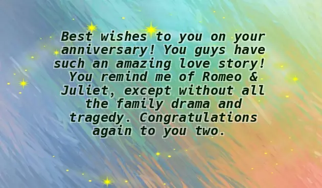 Happy Anniversary Message For Sister