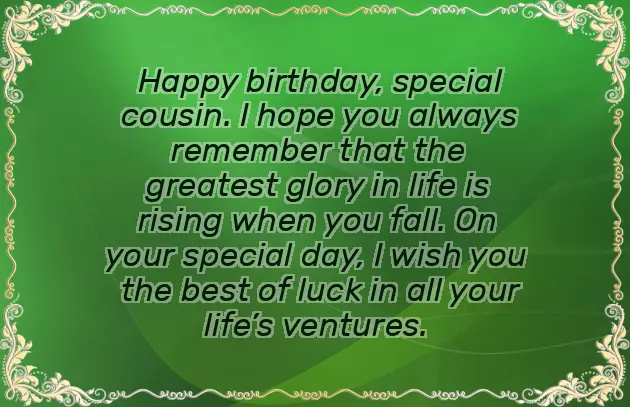 Birthday Wishes For Best Cousin