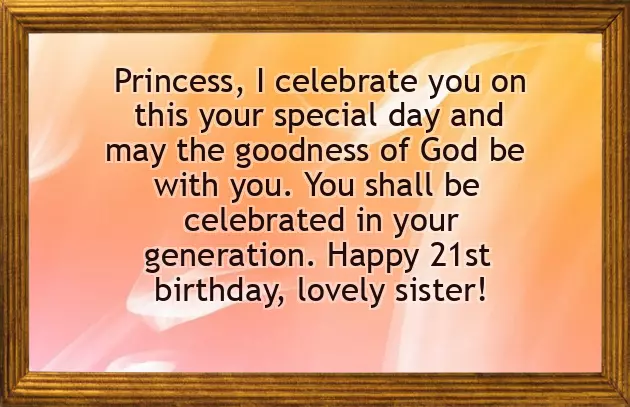 Happy 21St Birthday Sister Happy 21St Birthday Sister