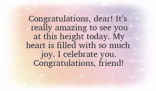 Graduation Message For Classmates