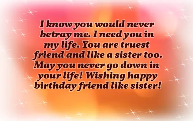 Birthday Wishes For Sister Not By Blood But By Heart Birthday Wishes For Sister Not By Blood But By Heart