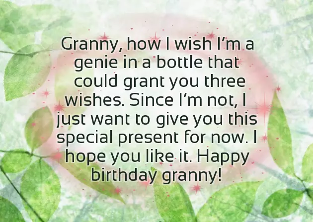 Happy Birthday My Dear Grandma