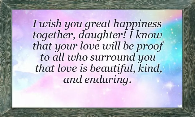 Congratulations On Your Daughter