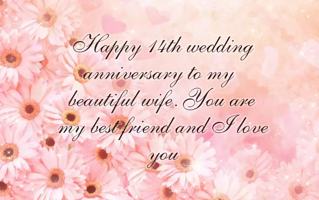 14 Wedding Anniversary Wishes