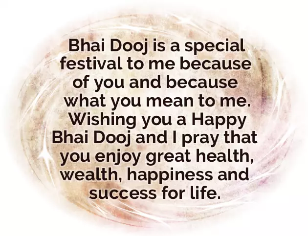 Happy Bhai Dooj Wishes
