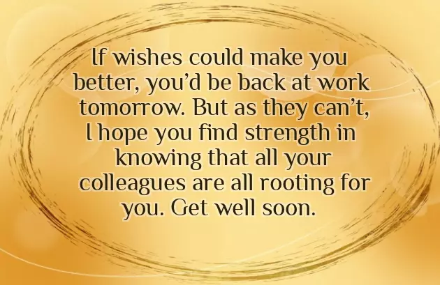 Wishes For Get Well Soon