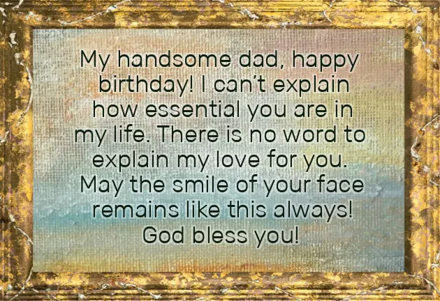 Birthday Wishes For A Father