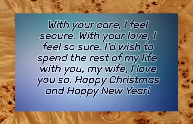 Christmas Greetings For Husband