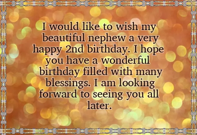 Happy Birthday To My Cute Nephew Happy Birthday To My Cute Nephew