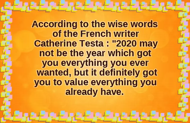 Inspirational Wishes For The New Year