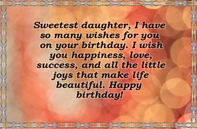 Happy Birthday To Child Girl