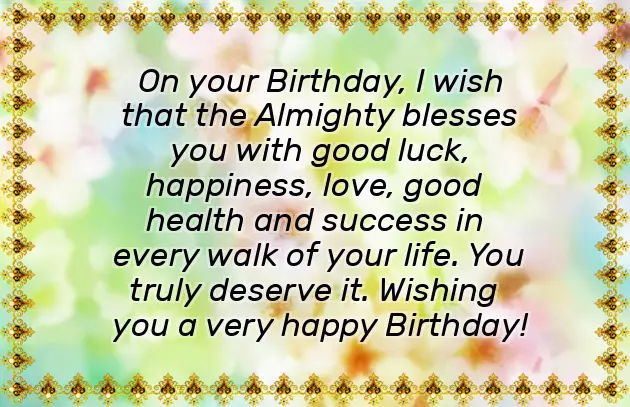 Best Birthday Wishes In Brother