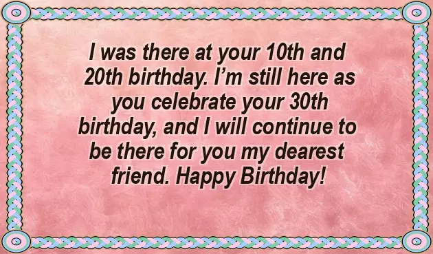 Birthday Wishes For 30 Birthday Wishes For 30