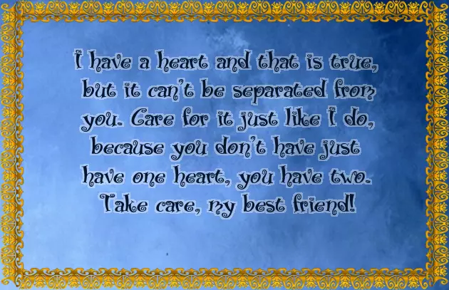 Message To Your Friend