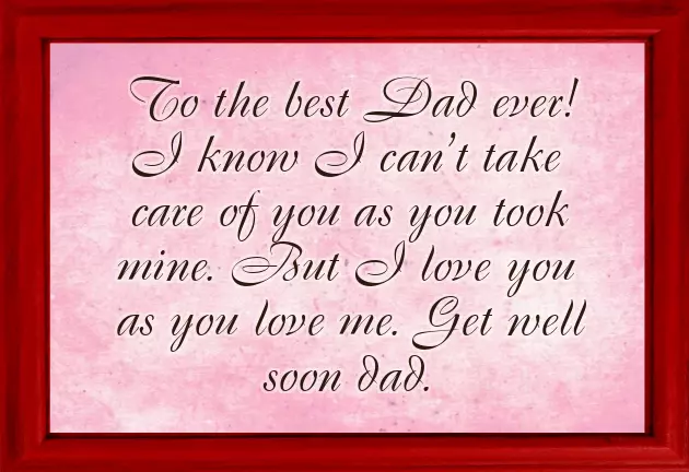 Sympathy Message For Sick Parent