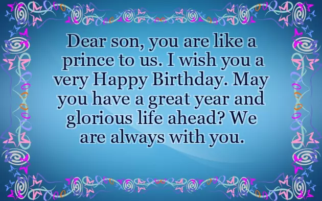 Birthday Wish For Step Son