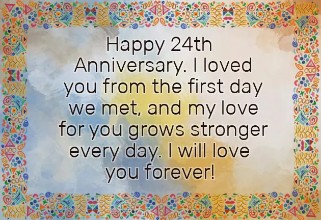 24Th Anniversary Quotes