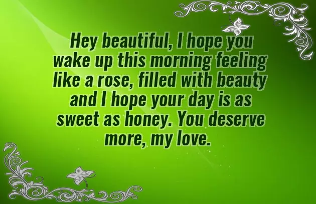 Sweet Good Morning Messages For Friends