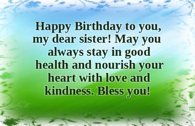 Older Sister Birthday Quotes