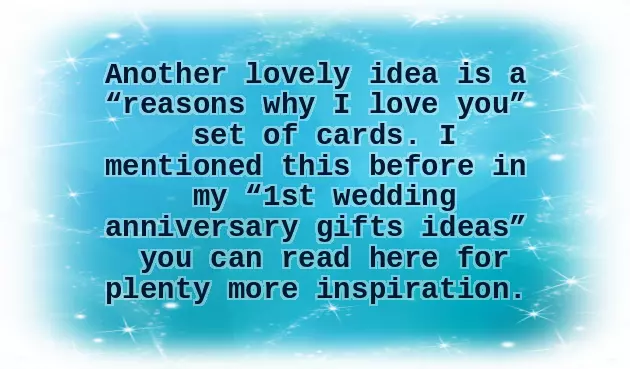 15 Year Wedding Anniversary Gift