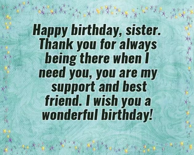 Beautiful Wishes For Sister Birthday Beautiful Wishes For Sister Birthday
