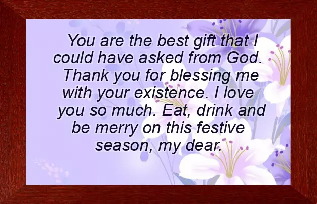 Sample Christmas Wishes