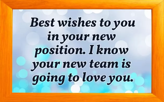 Congratulations On New Appointment