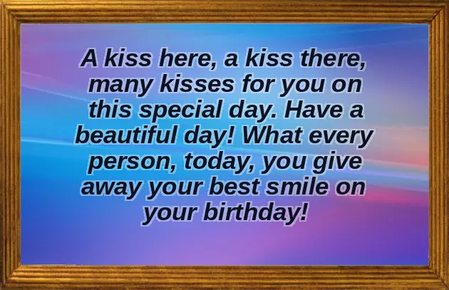 Bday Thoughts For Hubby