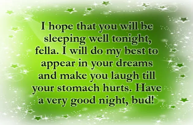 Good Night Wish For Best Friend