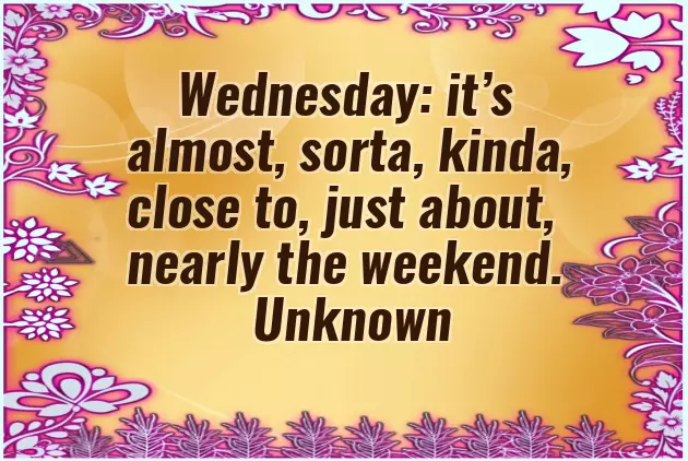 Wednesday Good Morning Wishes