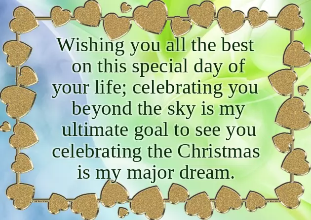 Advance Christmas Message Advance Christmas Message