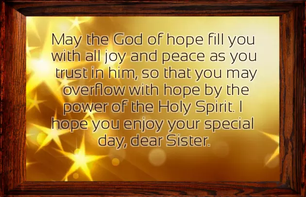 Birthday Wishes Words For Sister