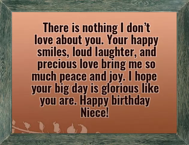 Happy Birthday My Favourite Niece