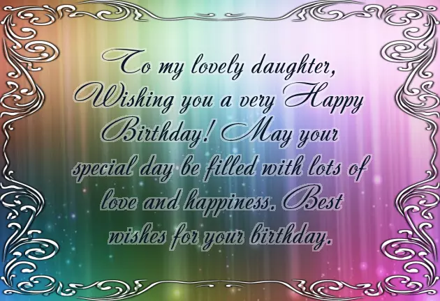 Wishes For Birthday Of Daughter Wishes For Birthday Of Daughter