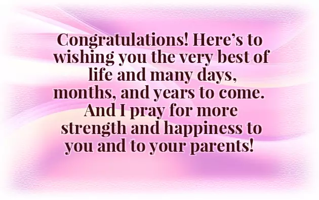 Congratulations On Your Newborn Baby Girl